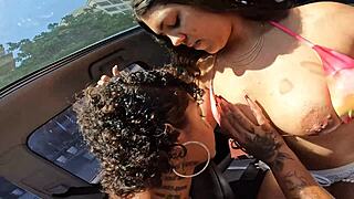 Larissa giulia debuts in rio's streets