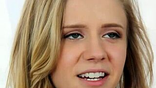 Amateur Rachel James Gets Pussy Fucked on Couch 😏