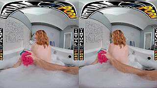 In the morning, you have sex with your sexy redhead girlfriend Keely Rose