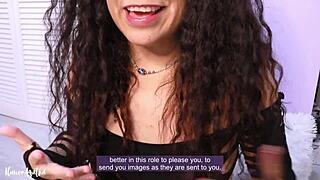 Wow, sexting with trans star Agatha Dolly is wild!