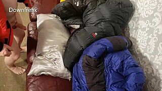 north face baltoro leather sofa fun with four down jackets