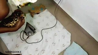 i arrange my husband's clothes for a long fuck