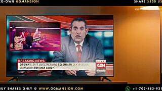 Very wet lesbian threesome in ggmansion