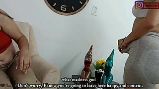 Two Milf Friends Engage In Lesbian Roleplay And Masturbation