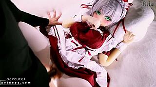 i take a selfie with this beautiful cartoon sex doll anime sex doll, feeling so excited