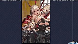 Rin moaned intensely and squirted during fingering