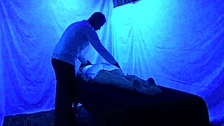 Gigi Breeze's Blacklight Massage Teases Fetish Desires