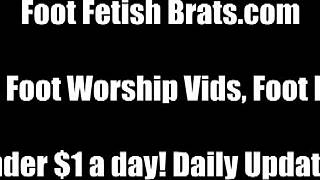 Twenty Toes Begging for Sucking Attention