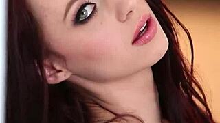 Jessica Dawn is a petite model who models sexily in lingerie with her attractive figure shown