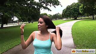 Skater Babe Rides Huge Dick For Cash