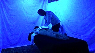 Gigi Breeze's Blacklight Massage Teases Fetish Desires