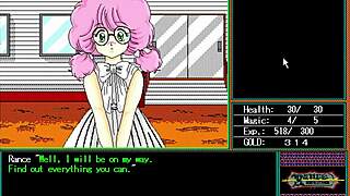 Rough bdsm game with teen slave in anime hentai