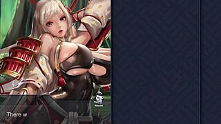 Rin moaned intensely and squirted during fingering