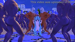 Intense group banging session trains participants in hardcore gangbang action