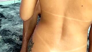 Nephew Sucks Uncle Then Rides for Anal Creampie