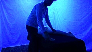 Gigi Breeze's Blacklight Massage Teases Fetish Desires