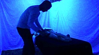 Gigi Breeze's Blacklight Massage Teases Fetish Desires