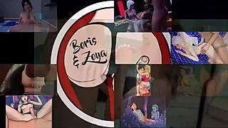 fanora's accidental shower handjob encounter