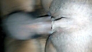 doggystyle fucking with big cock makes her pussy so creamy and wet