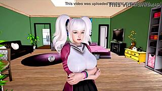 fanora's accidental shower handjob encounter