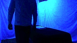 Gigi Breeze's Blacklight Massage Teases Fetish Desires