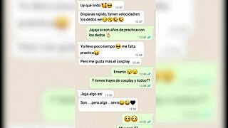 Gamer girl shares whatsapp pack, we chat casually