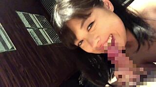 Personal Video of OL Couple with Great Blowjob