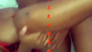 Hairy Latina white boyfriend fucks her ass