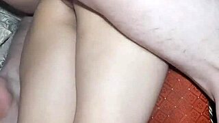 Husband Cums Inside Latina Ass During Homemade Anal