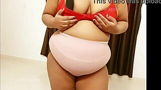 Indian Wife's Friend Teases with Big Boobs Playfully