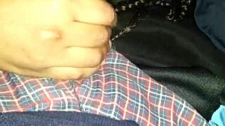 shy girl givng me wet sloppy head