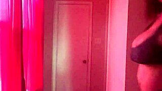 Hot sexy nena shows big tits in lingerie