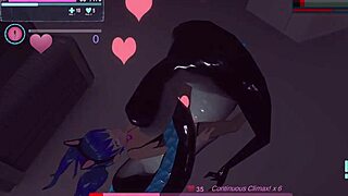 playing breedlab v0.38 act 2 part 2 with monsters in anime hentai game