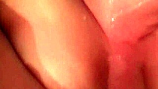 cumming all over her face