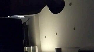 asian babe gives blowjob in doggystyle