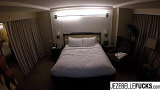 i hang out with sexy jezebelle bond in her hotel room