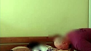 stepfather sneaks into room and fucks mature milf in missionary and cowgirl