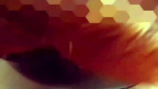 Amateur Redhead Hot Wife with Big Tits Loves Slurping on Cock for Creampie Cumshot