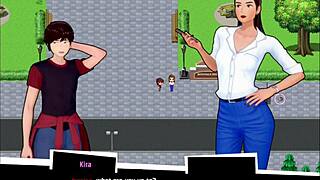 Big Ass MILF gets pounded from behind in the erotic video game