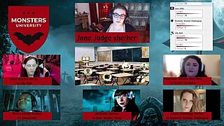 Monsters University roleplay with Dominique Delerium and friends live stream