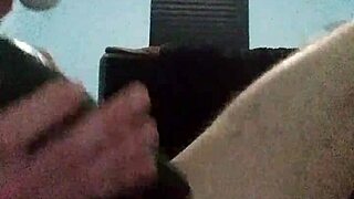 i'm fucking my ass with a cucumber