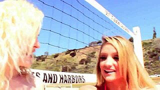 hot colombian blonde lesbians pleasure pierced pussies