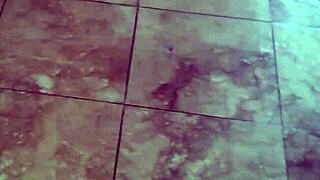 i was peeping on this milf in her hotel room, watching her touch herself