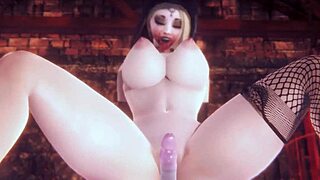 嘿，阿尔西娜，想看你在生化危机村庄Hentai合集中你的巨乳吗？