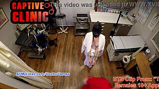 ドンナ・リーが婦人科検査で全裸になり、舞台裏フェティシ瞬間キャプチャ