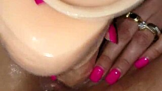 Latina Amateur Plays With Big Dildo And Toys