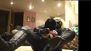 roxina gets gagged with dildo in slutty session