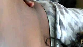 ebony woman bends over for an intense back session