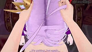 Shiro turns 18 and receives intense sexual gift in anime.