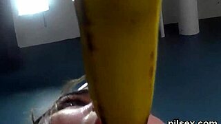 Peculiar woman undergoes extreme anal therapy in asylum with drilling and ass licking